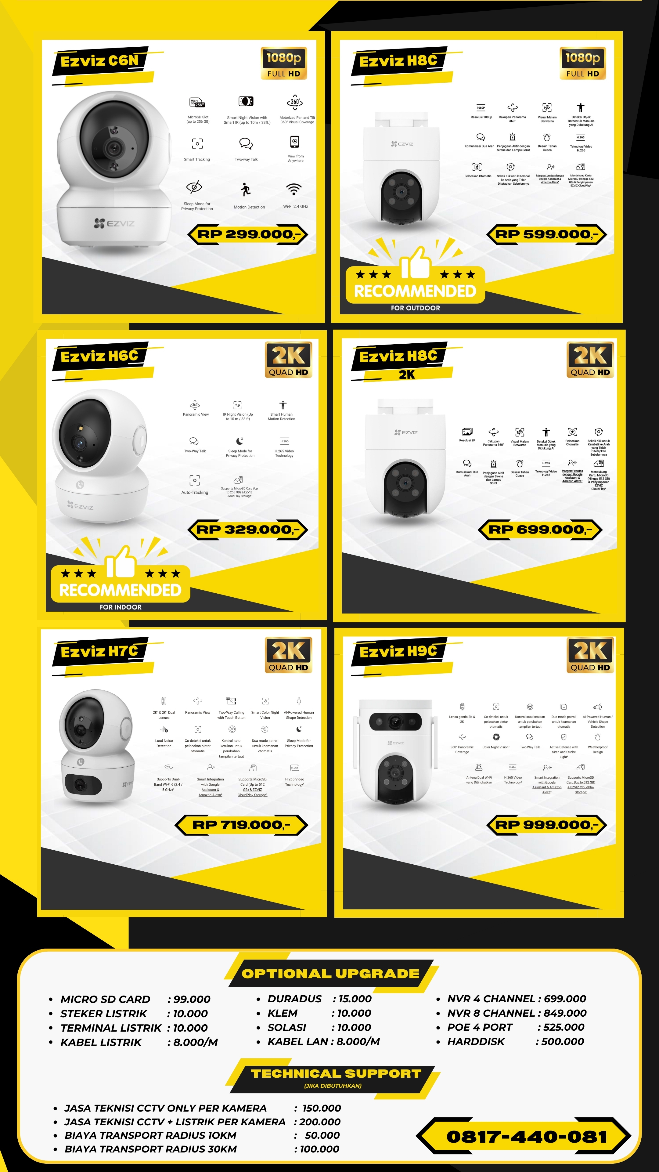 Harga 6 - Budi CCTV
