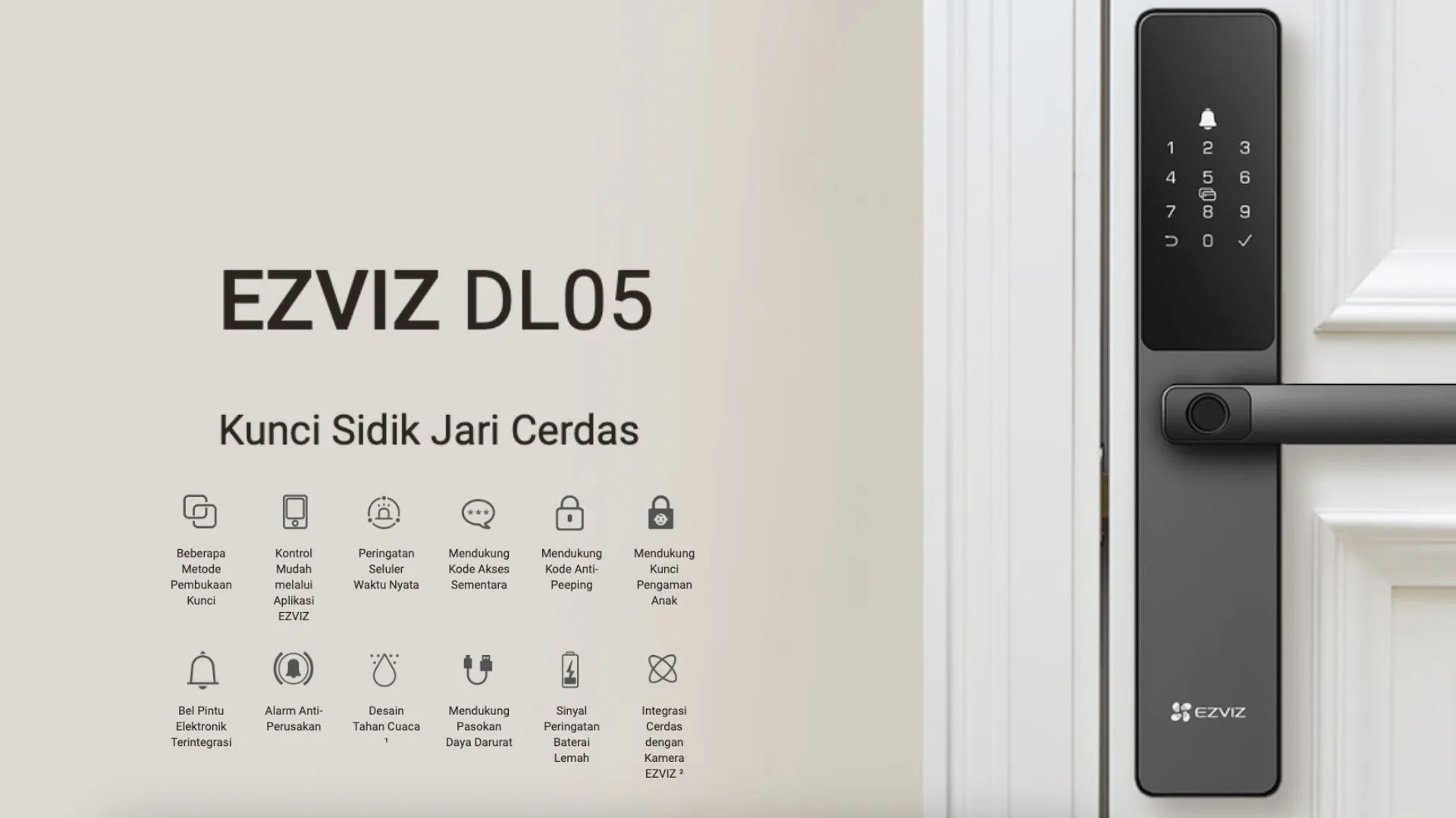 EZVIZ SMART DOOR LOCK