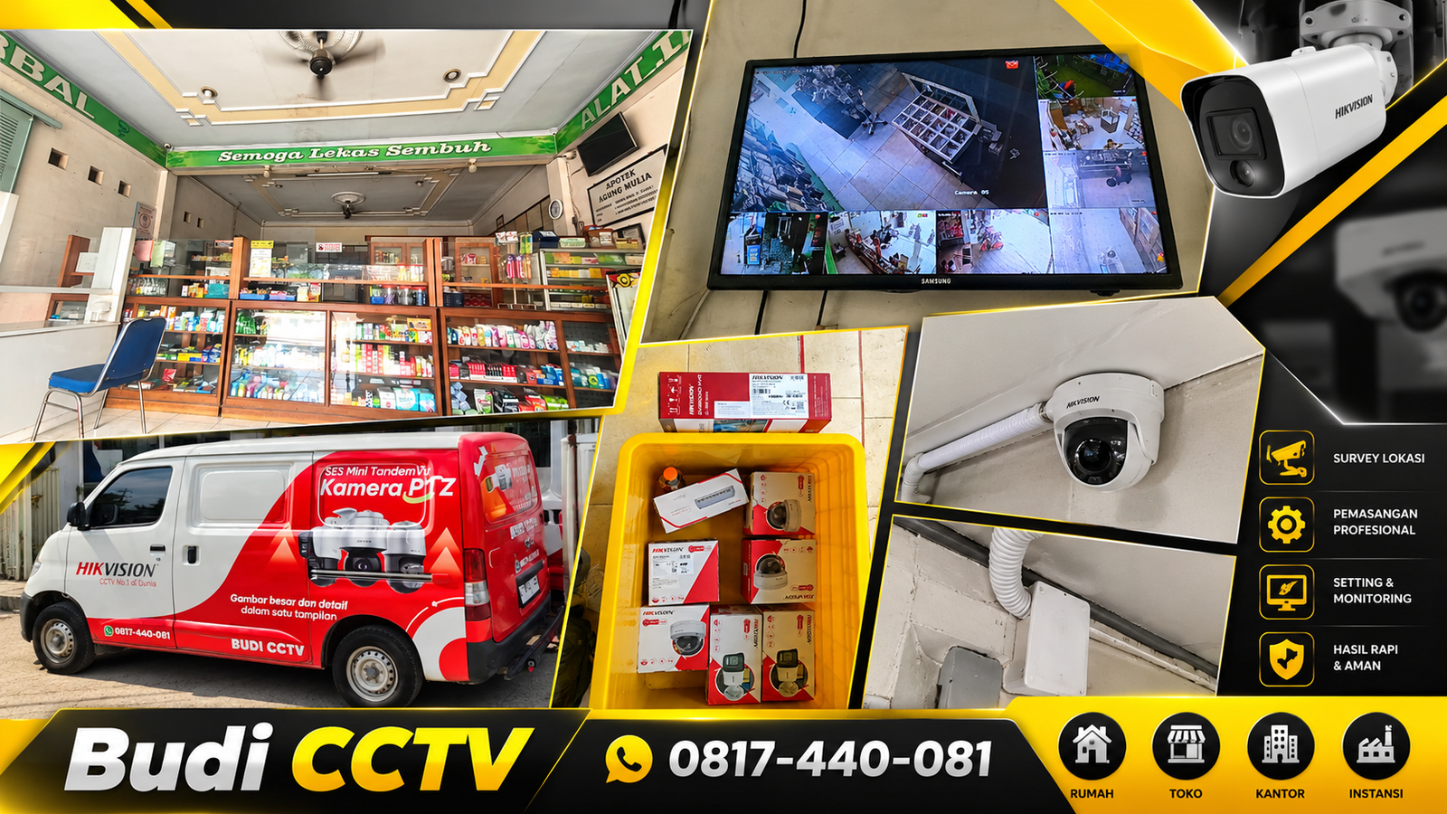 CCTV Hikvision Tegal Pengaturan Berbagi Akses Pemantauan