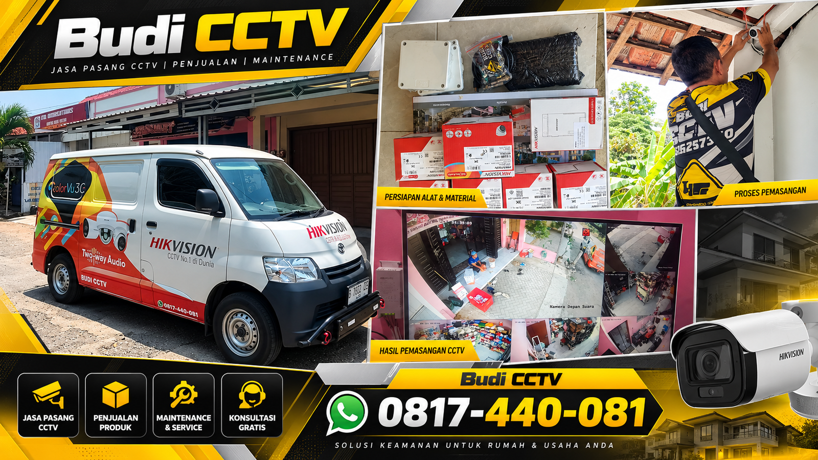 CCTV Hikvision Tegal dan Cara Menghitung Lama Penyimpanan Rekaman bersama Budi CCTV