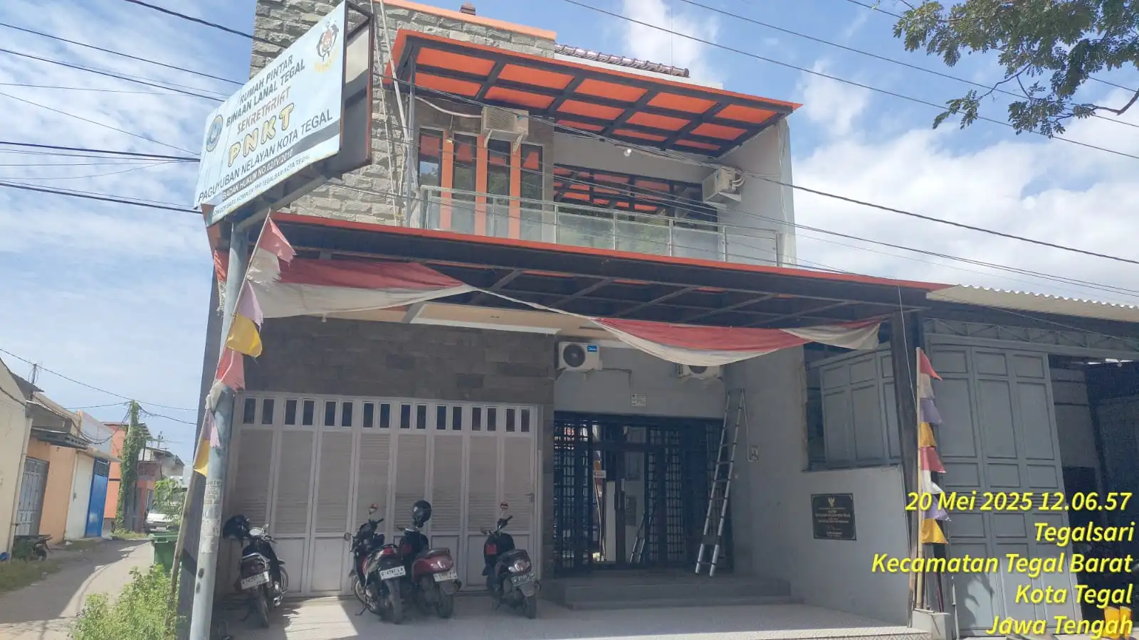 PEMASANGAN CCTV HILOOK 4 CHANNEL DI PAGUYUBAN PNKT, PELABUHAN JONGOR, KOTA TEGAL