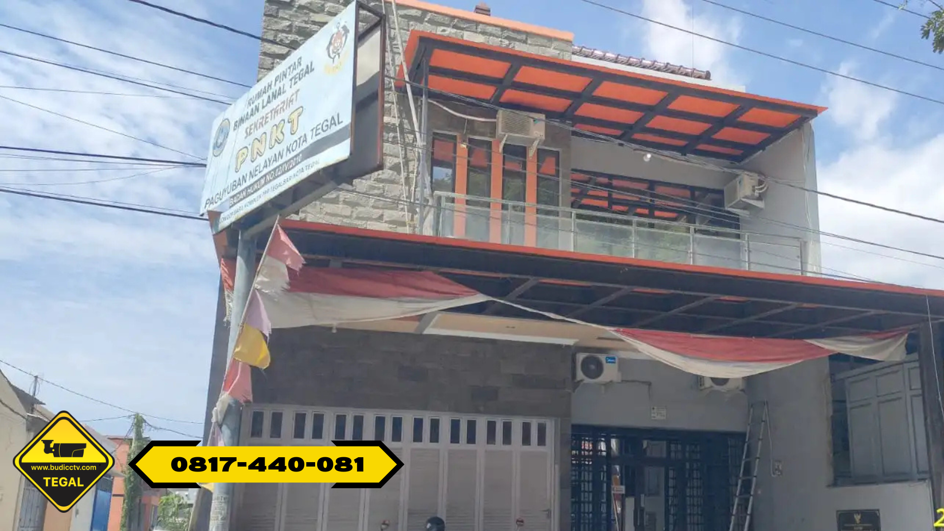 PEMASANGAN CCTV HILOOK 4 CHANNEL DI PAGUYUBAN PNKT, PELABUHAN JONGOR, KOTA TEGAL