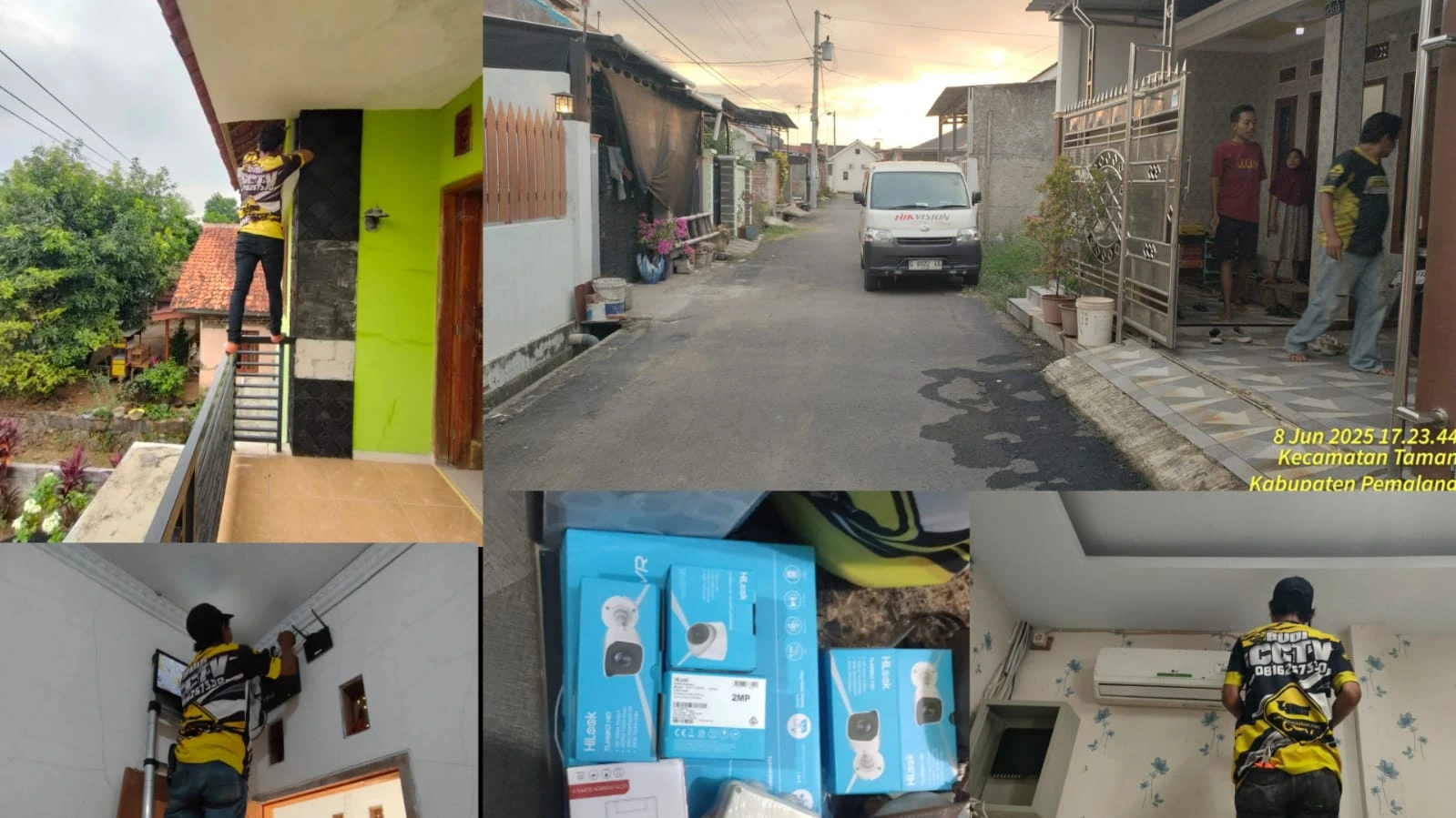 PEMASANGAN &amp; MAINTENANCE CCTV DI PERUMAHAN KEC. HARJAMUKTI, KOTA TEGAL